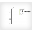 Dyckert 12/35 SS Rostfri - 7000 st /ask