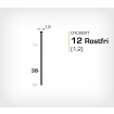 Dyckert 12/38 SS Rostfri - 7000 st /ask