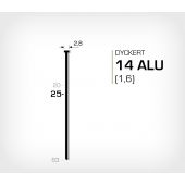 Dyckert 14/25 Aluminium (SKN 16-25 ALU)