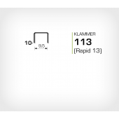 Klammer 113/10 (Rapid 13/10 Strong)