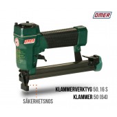 Klammerverktyg 50.16 S - Säkerhetsnos